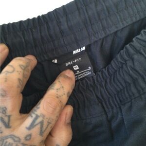 Nike Black Dri-FIT Elastic Waist Shorts
